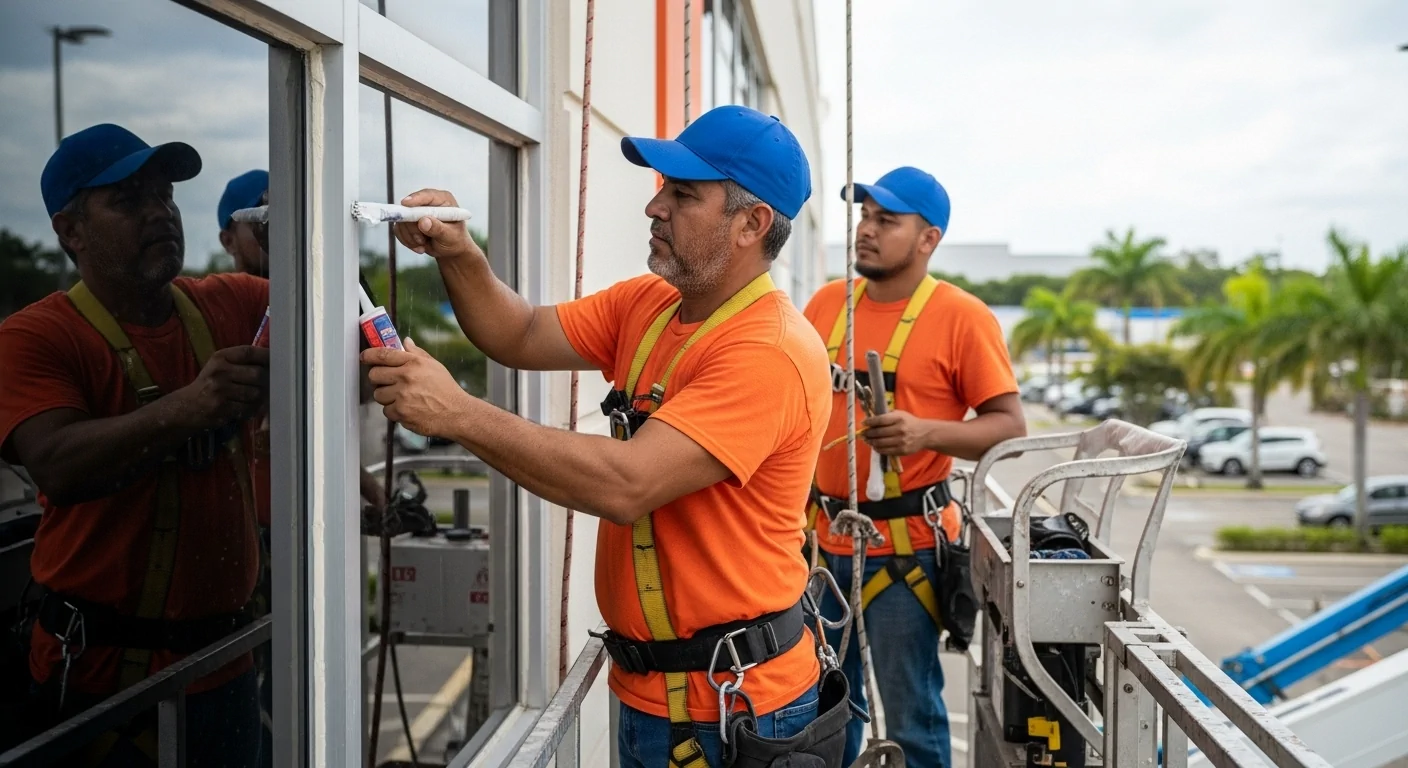 sellado de juntas y ventanas